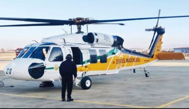 T-70 helikopterinin ilki Orman Genel Müdürlüğü envanterine girdi