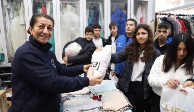 BELEDİYE İLE ÖĞRENCİLERİN İŞBİRLİĞİ