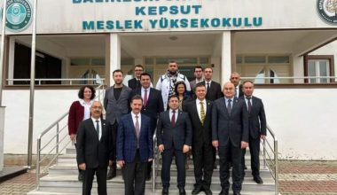 BAÜN Rektörü Prof. Dr. Yücel Oğurlu ’dan; Kepsut,Sındırgı ve Bigadiç MYO’ya Ziyaret