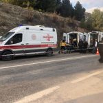 Balıkesir kepsut yol istikametinde kaza