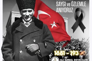 Burhaniye Belediyesi Ali Kemal DEVECİLER 10 Kasım Mesajı…