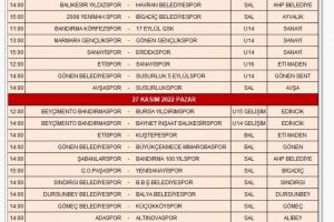 BAL, Süper ve 1.Küme’de haftanın maçları