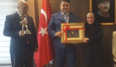 Şehit Haşimov’un ailesinden Başkan Ersoy’a ziyaret