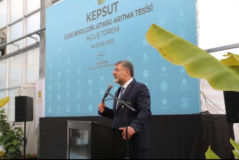 Kepsut’ta İleri Biyolojik Atıksu Arıtma Tesisi  açılış töreni gerçekleştirildi