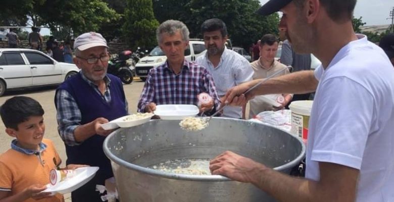 Dedeoba Köyünde Düzenlenen Hayıra Büyük İlgi